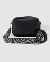 Load image into Gallery viewer, Ginger Crossbody Bag Zebra Black