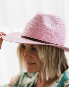 Sahara Hat Dusty Pink