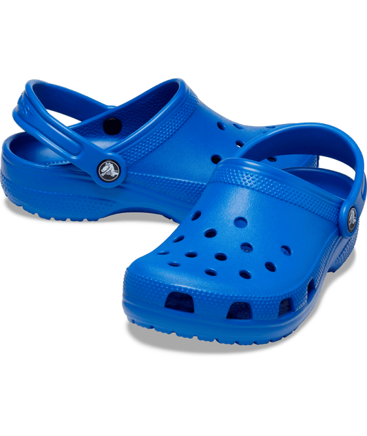 Classic Clog Kids Blue Bolt