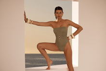 Load image into Gallery viewer, belt fane one piece sage tiger