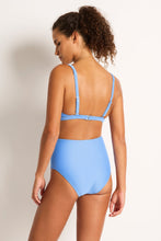 Load image into Gallery viewer, M&L Rib Up To A Dd Long Line Tri Riviera Blue