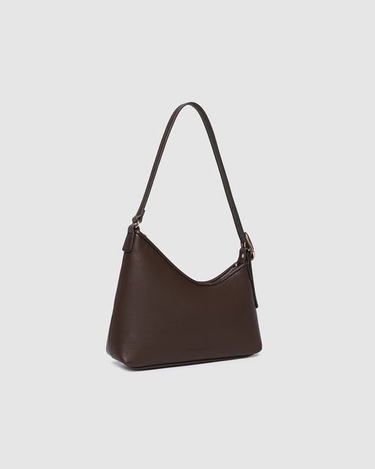 Amelia Shoulder Bag - Chocolate