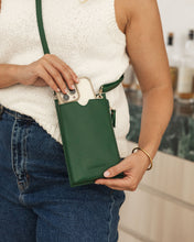 Load image into Gallery viewer, Suki Phone Bag Forest Green