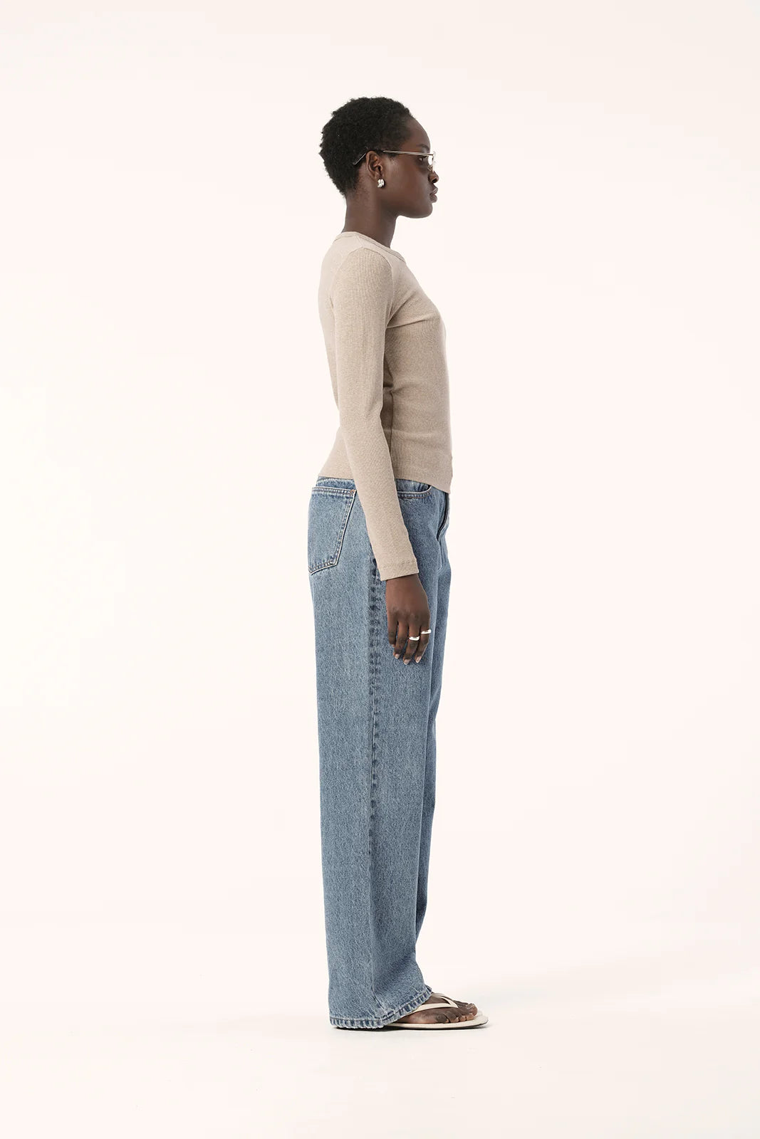 Nola Long Sleeve Top Oatmarle