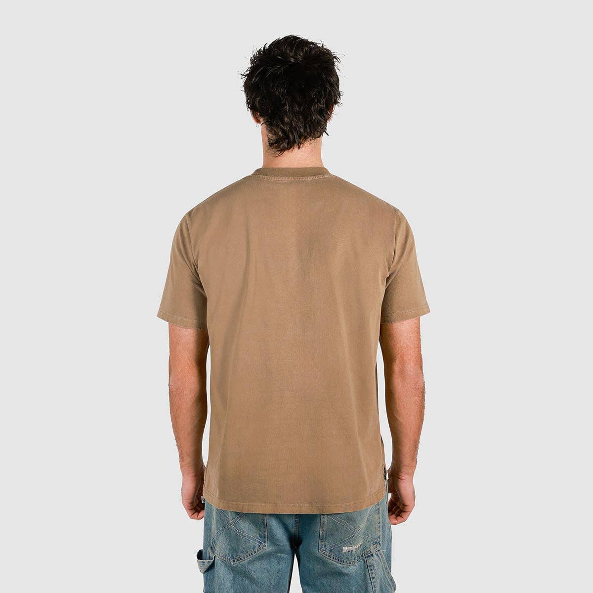 Dog House Slang Tee in Brown