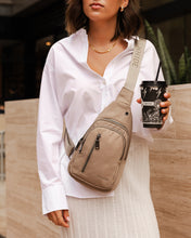 Load image into Gallery viewer, Boyd Nylon Sling Bag Beige