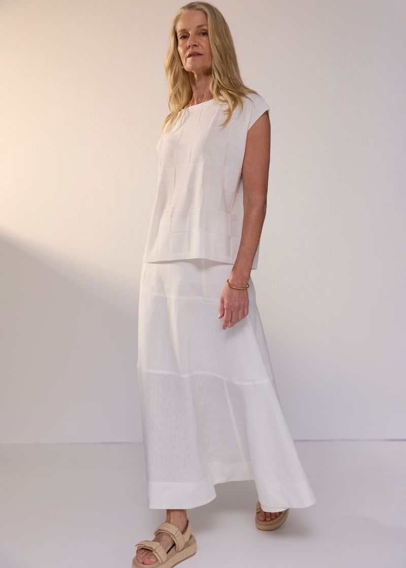 Onda Skirt White