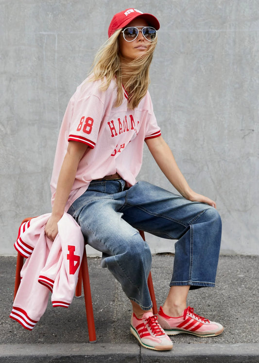 74 Hammill Sport Mesh Tee - Pink