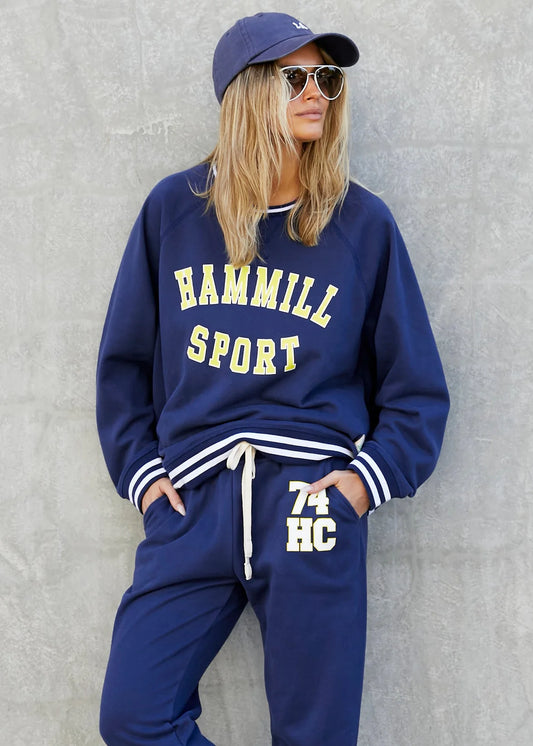74 Hammill Sport Sweat - Navy