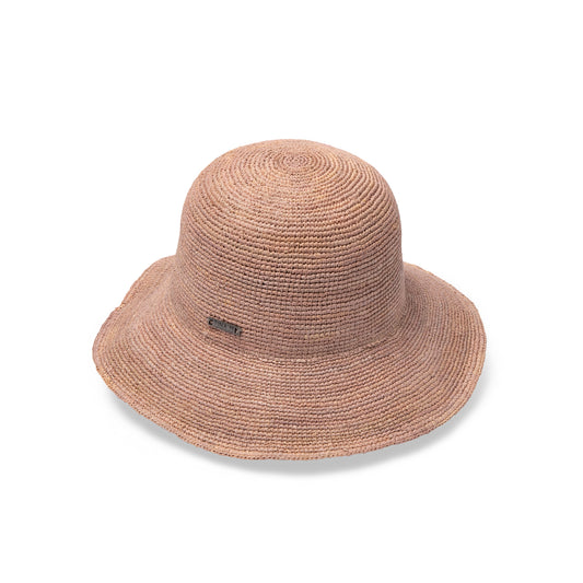 Chia Cloche Hat Old Rose