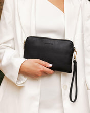 Load image into Gallery viewer, Poppy Clutch Black