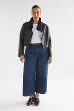 Load image into Gallery viewer, Fine Leather Jacket Black