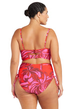 Load image into Gallery viewer, Les Fauves Degus Underwire midriff bikini top Red