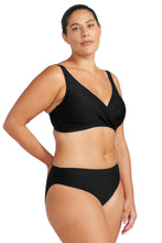 Load image into Gallery viewer, Hues Delacroix bikini top Black