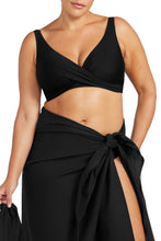 Load image into Gallery viewer, Hues Delacroix bikini top Black