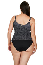 Load image into Gallery viewer, Zig Zag Delacroix Tankini Top - Black