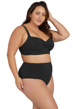 Load image into Gallery viewer, Aria Renoir Swim Pant - Black