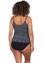 Load image into Gallery viewer, Zig Zag Delacroix Tankini Top - Black