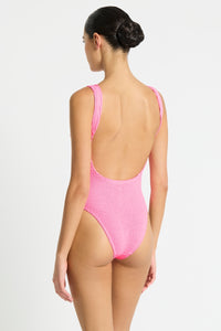 mara one piece hot pink recycled