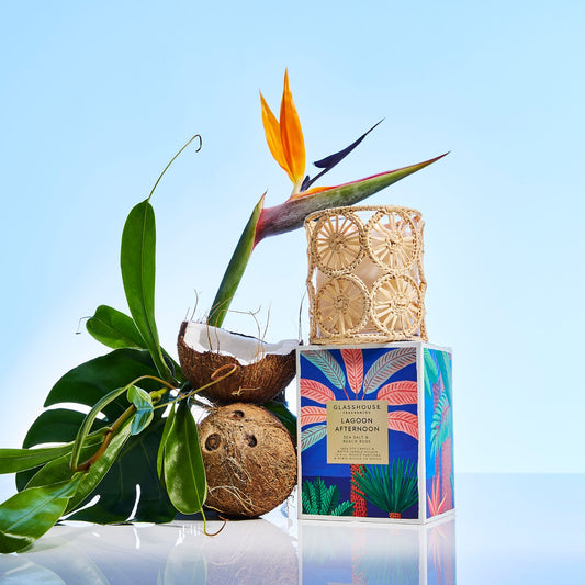 Lagoon Afternoon - Sea Salt & Beach Rose - 380g Triple Scented Soy Candle