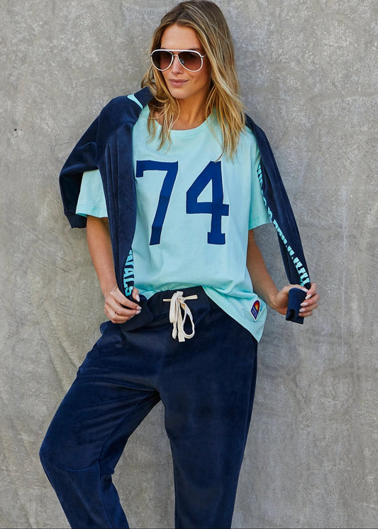 Graphic Tee Pale Blue