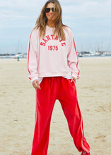 Load image into Gallery viewer, Urban Velour Sweat - Pink/Red