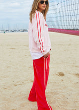 Load image into Gallery viewer, Urban Velour Sweat - Pink/Red