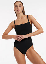 Load image into Gallery viewer, Jetset Minimal Tank One Piece Black