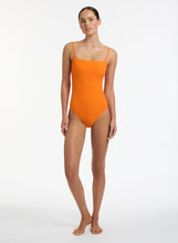 Load image into Gallery viewer, Jetset Minimal Tank one piece Papaya