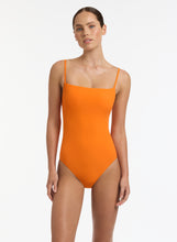 Load image into Gallery viewer, Jetset Minimal Tank one piece Papaya