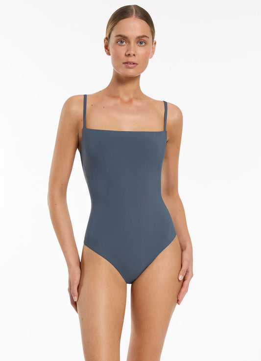 Minimal Tank One Piece Steel Blue