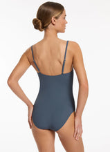 Load image into Gallery viewer, Minimal Tank One Piece Steel Blue