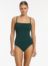 Load image into Gallery viewer, Isla Rib Minimal Tank One Piece - Forest