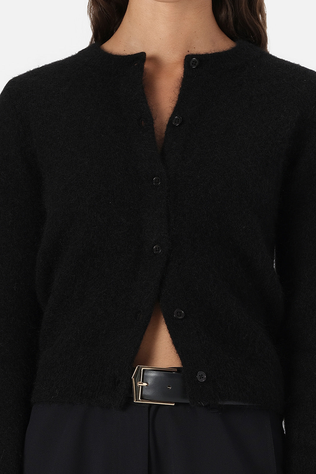 Rue Knit Cardi Black