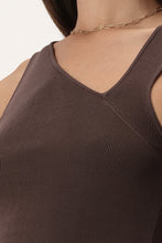 Load image into Gallery viewer, Roth Knit Top Dark Taupe