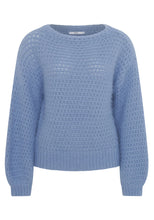 Load image into Gallery viewer, Genus Pointelle Knit Blue