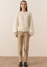 Load image into Gallery viewer, Pointelle Knit White