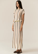 Load image into Gallery viewer, Tedd Knit Tee Ivory/Pink