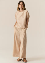 Load image into Gallery viewer, Stelle Reversible Top Red/Natural Stripe