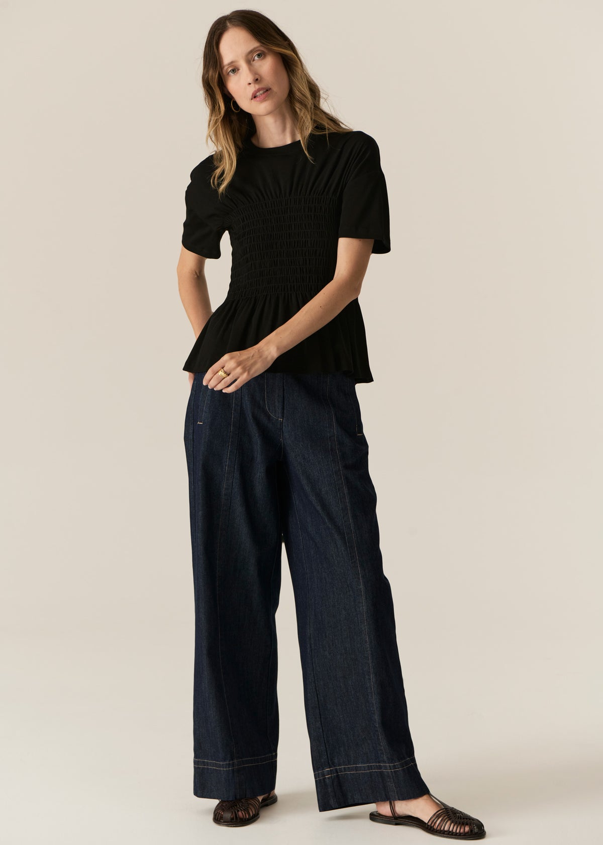 Carsen Full Length Pant Dark Wash