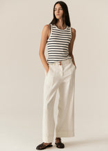 Load image into Gallery viewer, Luca Tank White/Ink