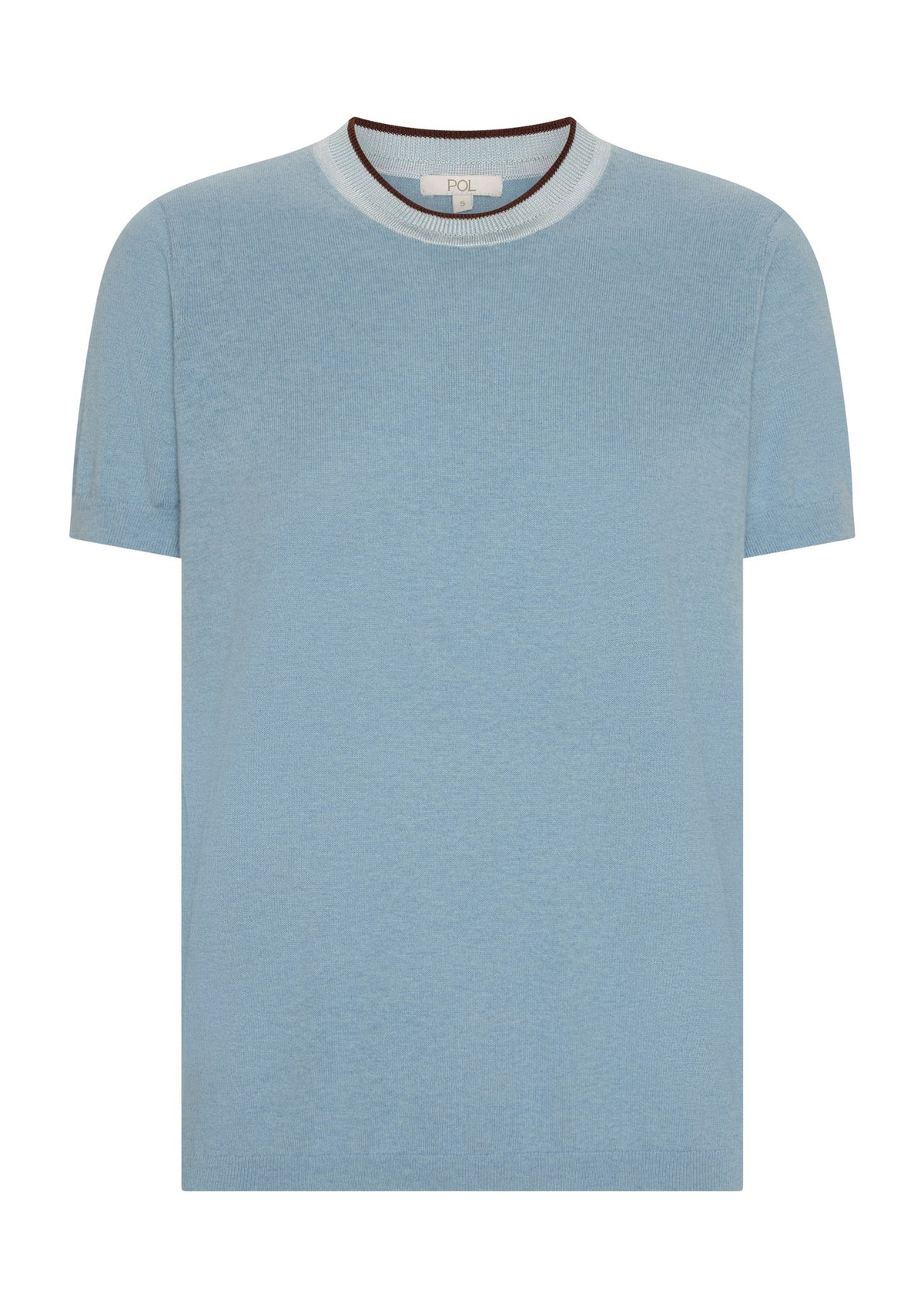 Dillon Tee w Tipping Blue/Choc