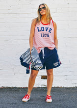 Load image into Gallery viewer, Retro Stripe Tank Red