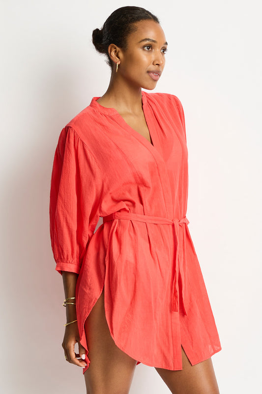 Salt Boho Shirt Red