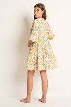 Load image into Gallery viewer, Romey Linen Tiered Dress