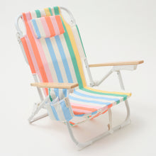 Load image into Gallery viewer, Deluxe Beach Chair Utopia Multi