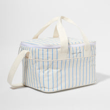 Load image into Gallery viewer, Cooler Bag Le Weekend Mid Blue-Cream