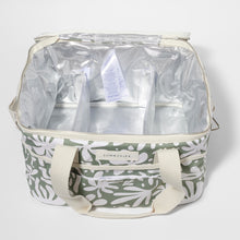 Load image into Gallery viewer, Canvas Cooler Bag The Vacay Olive