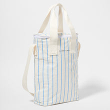 Load image into Gallery viewer, Drinks Cooler Bag Le Weekend Mid Blue-Cream