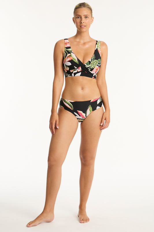 Sundown Mid Bikini Pant Black